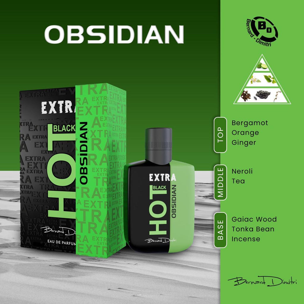 Extra Hot Black Obsidian Bernard Dimitri