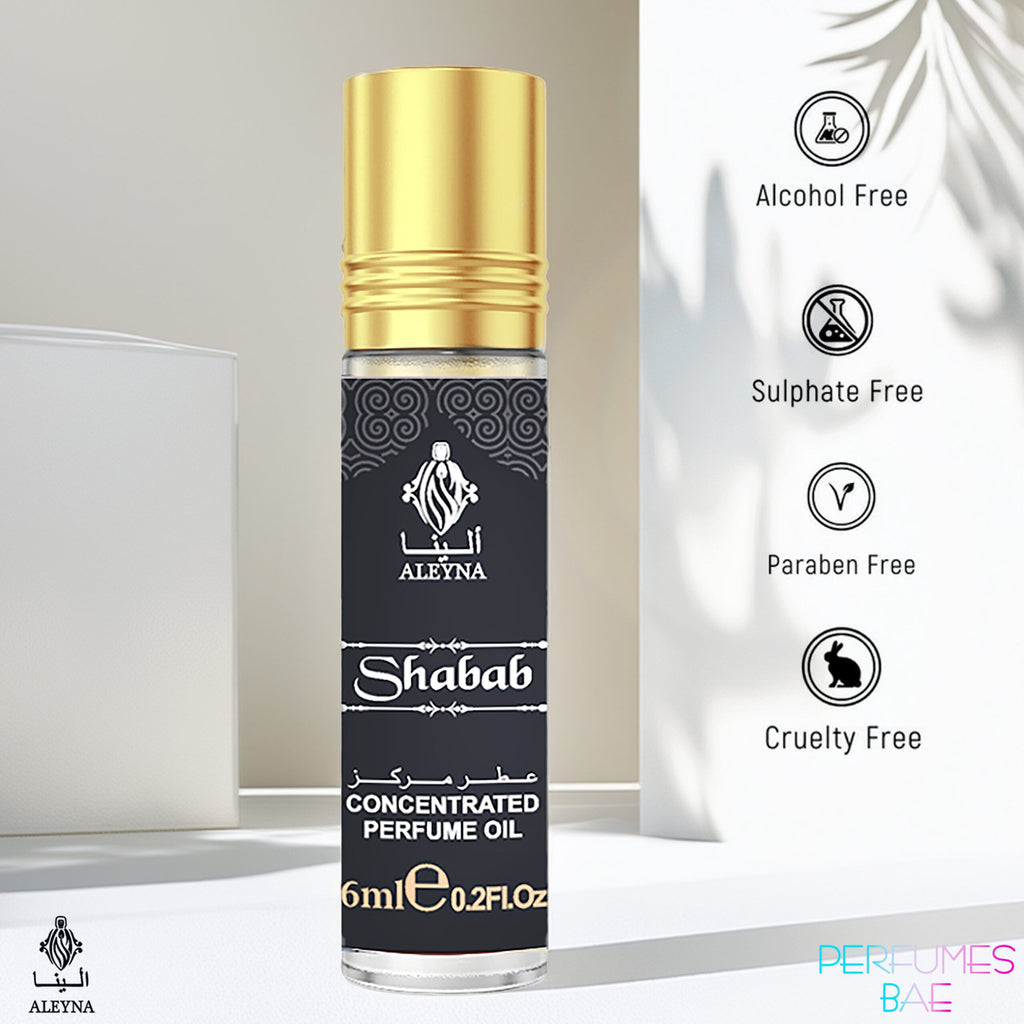 SHABAB Attar Roll-On Perfume 6ml ALEYNA