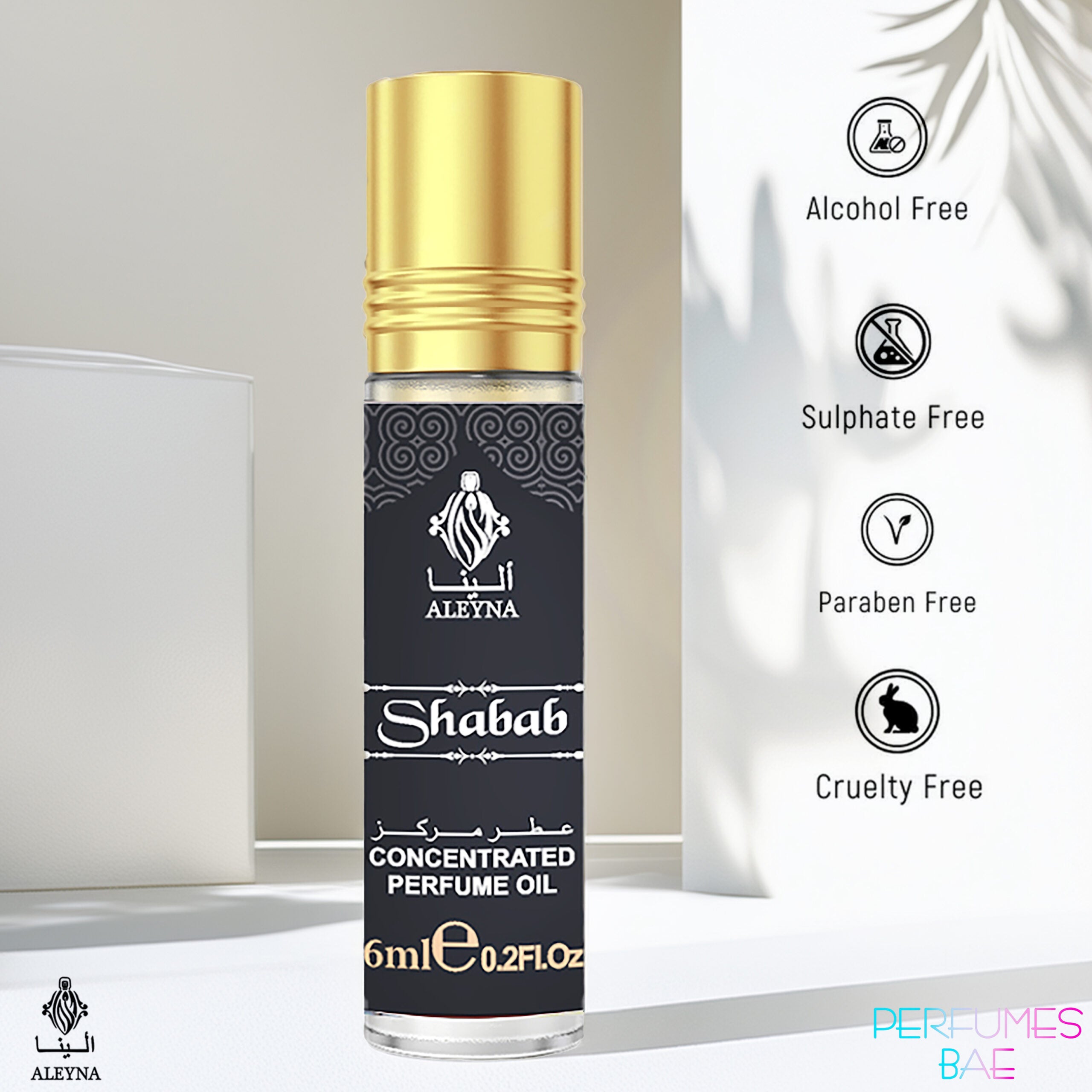 SHABAB Attar Roll-On Perfume 6ml