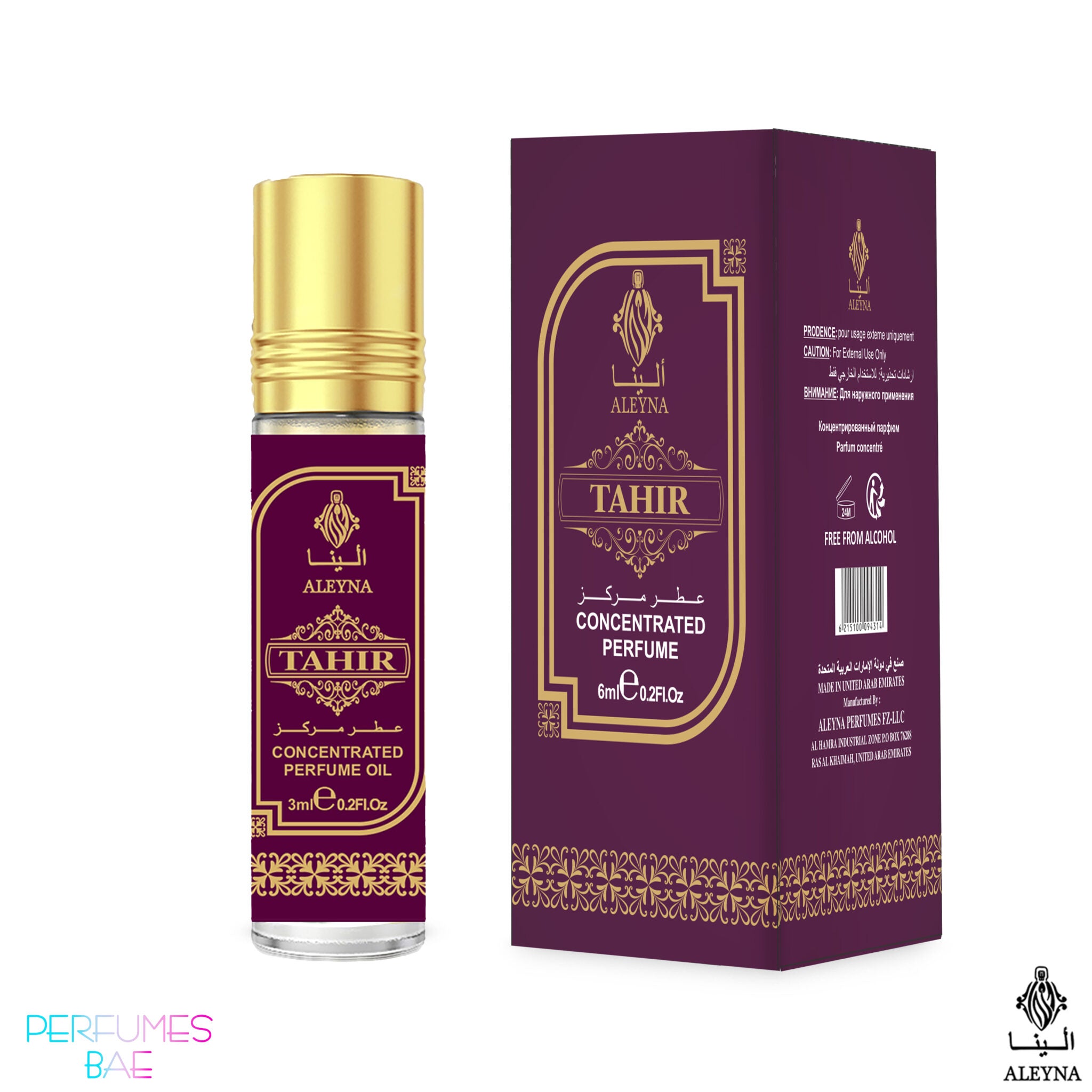 TAHIR Attar Roll-On Perfume