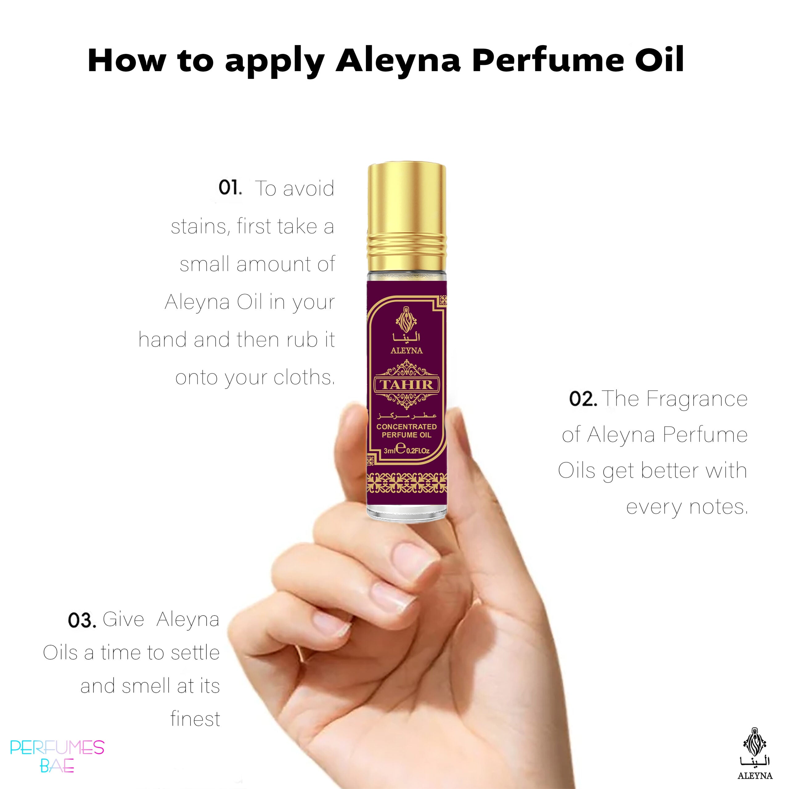 TAHIR Attar Roll-On Perfume