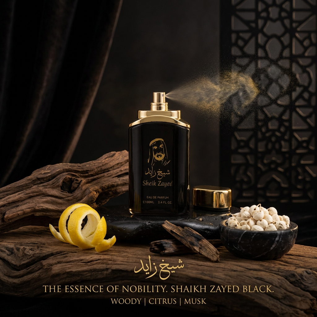Sheik Zayed Black 100ML EDP Trans
