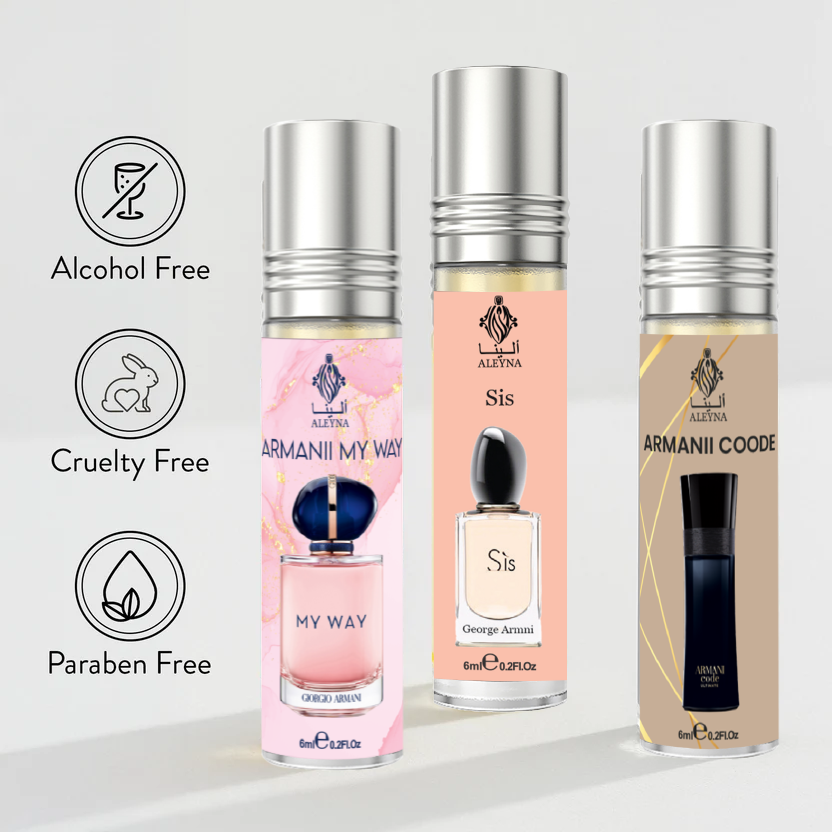 Armanii Perfume Attar Oil 6ml ALEYNA