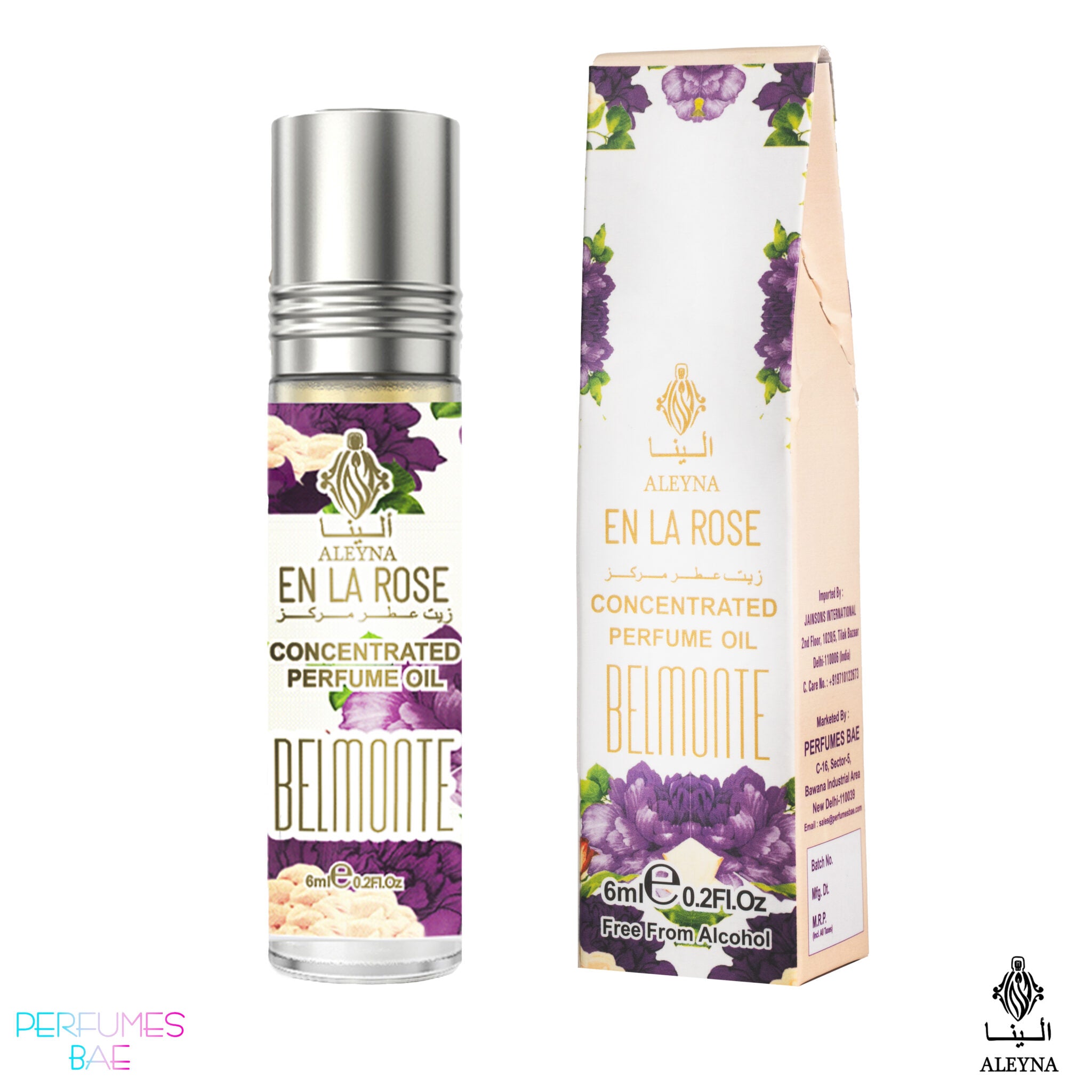 Belmonte Attar Roll-On Perfume 6ml