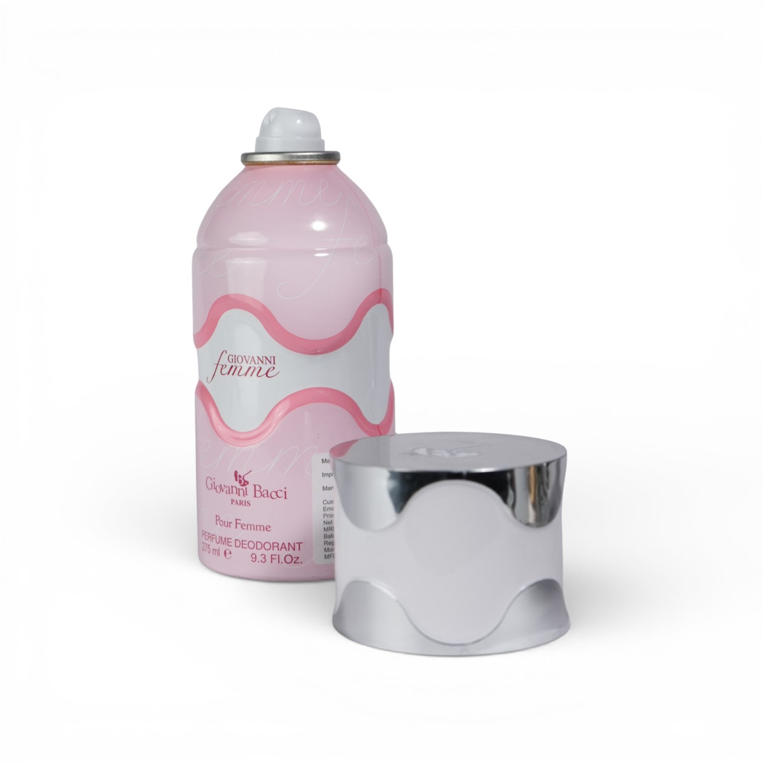 Femme Pour Femme Perfume Deodorant Spray 275ml GIOVANNI BACCI