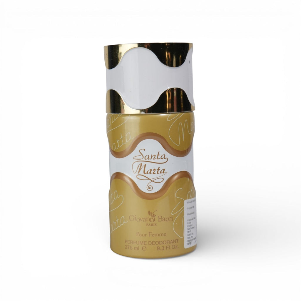 Santa Marta Pour Femme Perfume Deodorant Spray 275ml GIOVANNI BACCI