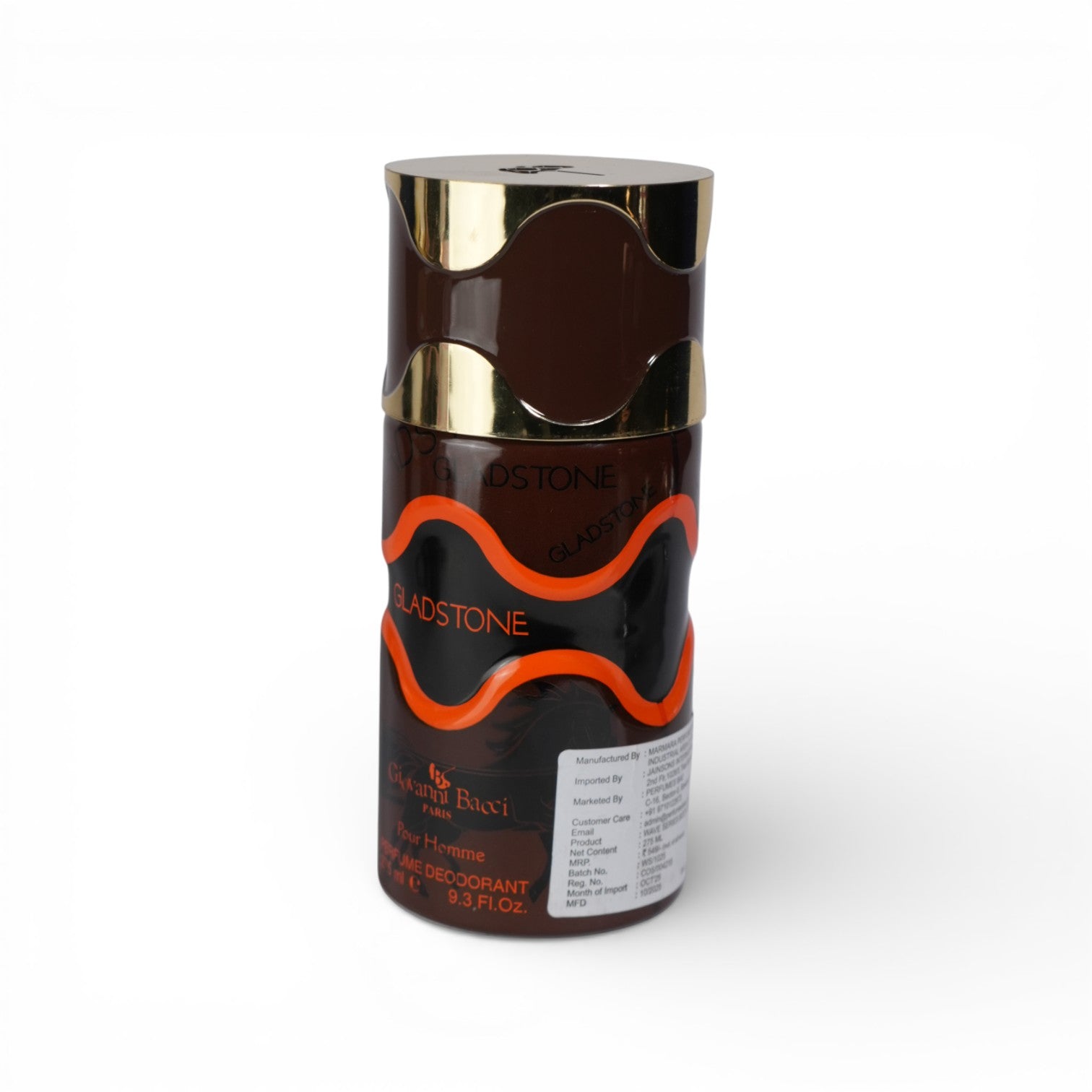 Gladstone Pour Homme Perfume Deodorant Spray 275ml GIOVANNI BACCI