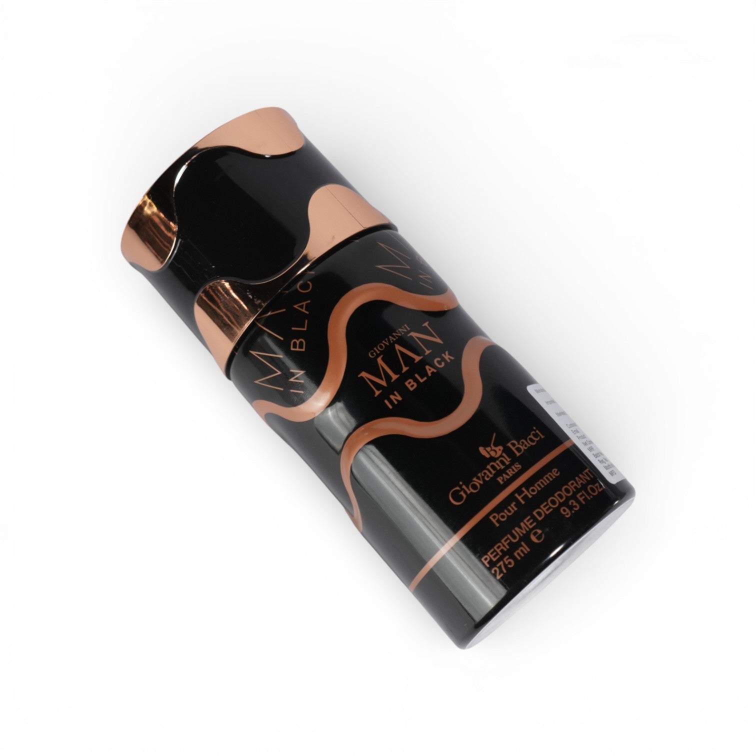 Man In Black Pour Homme Perfume Deodorant Spray 275ml GIOVANNI BACCI