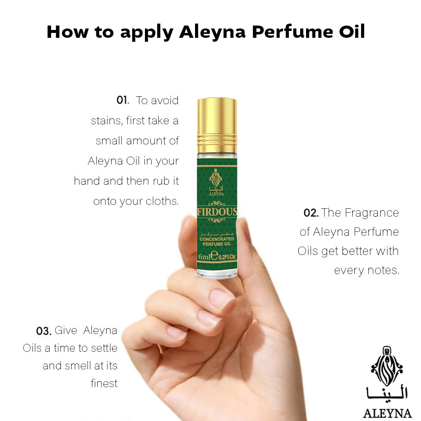 FIRDOUS Attar Roll-On Perfume 6ml