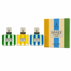 Parisis Parfums Lively For Men Paris Gift Set 3 x 100ml Eau de Toilette Parisis Parfums
