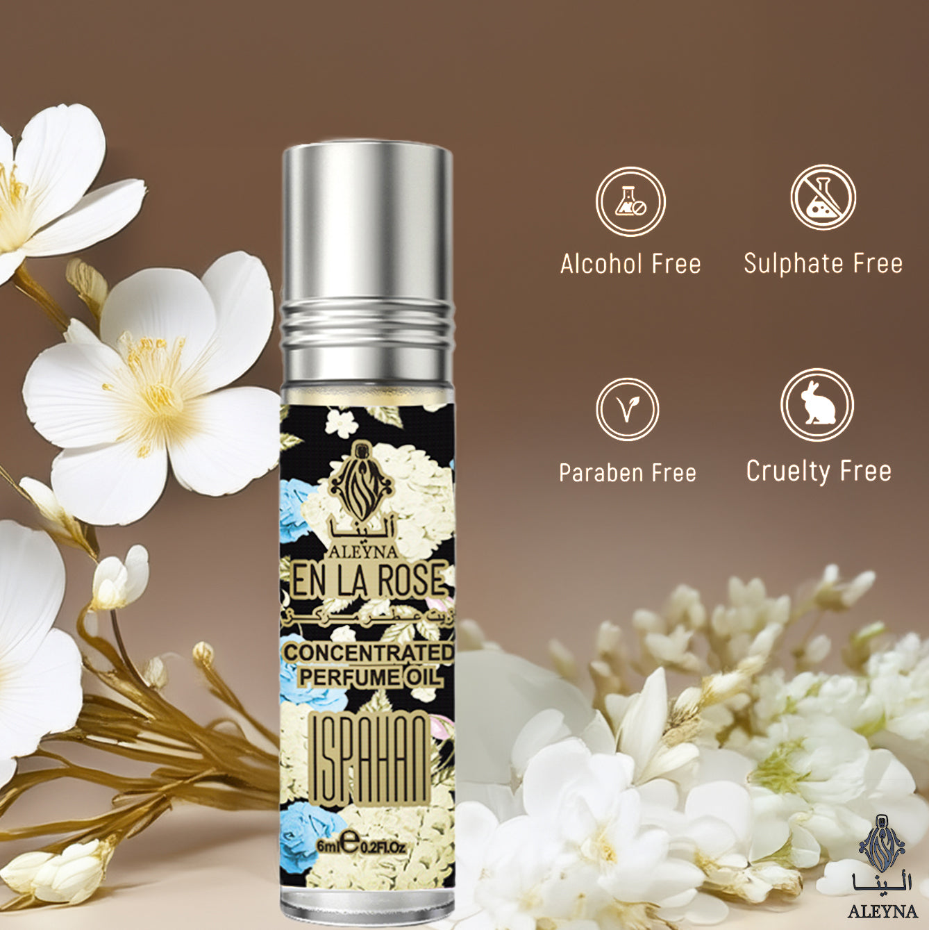 ISPAHAN Attar Roll-On Perfume, 6ml