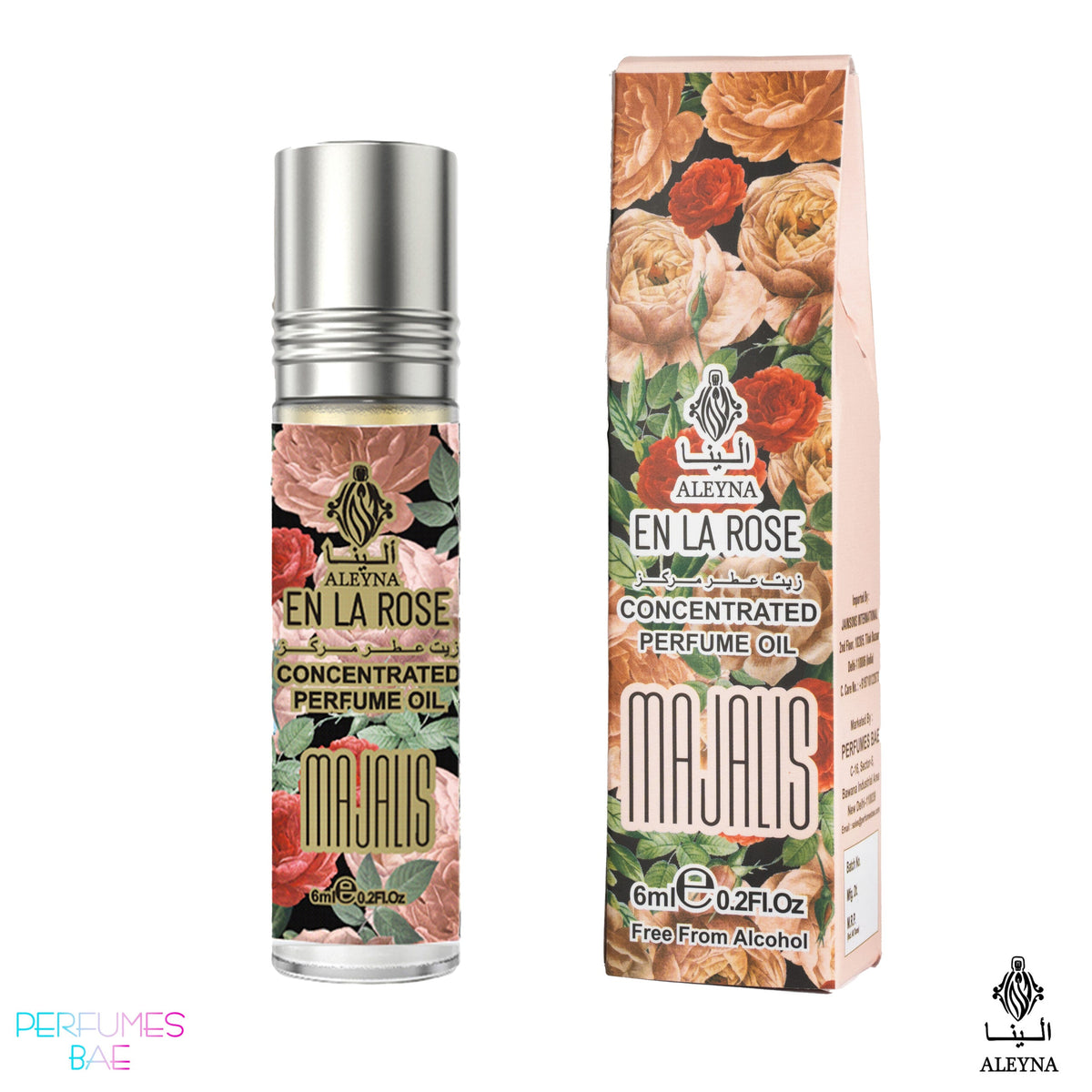 MAJALIS Attar Roll-On Perfume 6ml ALEYNA