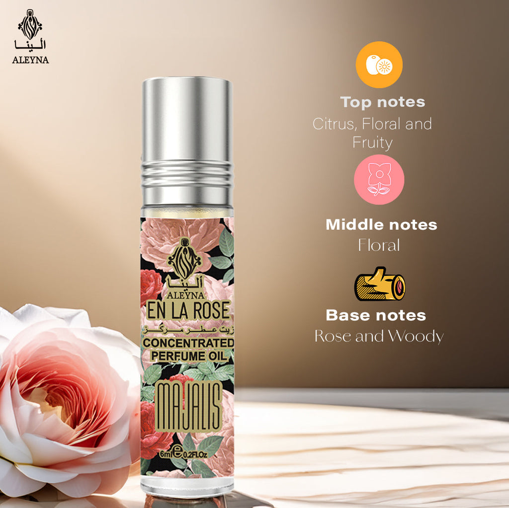 MAJALIS Attar Roll-On Perfume 6ml ALEYNA