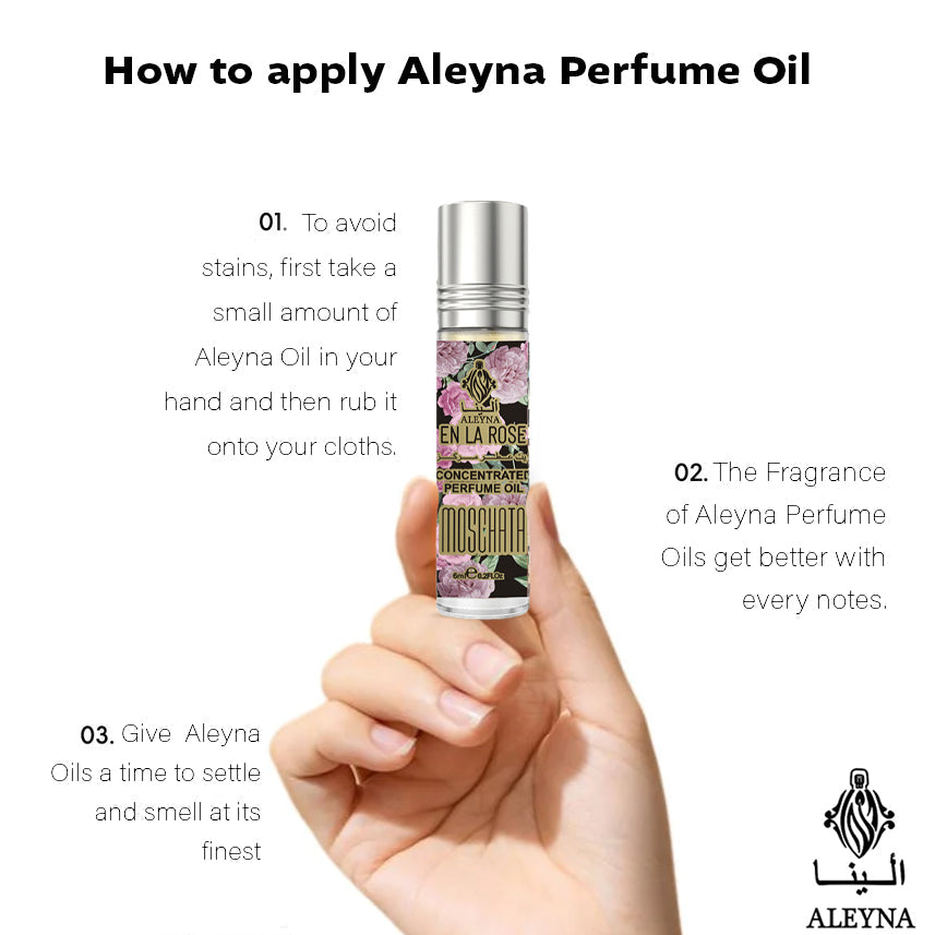 MOSCHATA Attar Roll-On Perfume 6ml ALEYNA