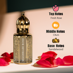 Meghrabi Rose Attar Oil 12ml ALEYNA