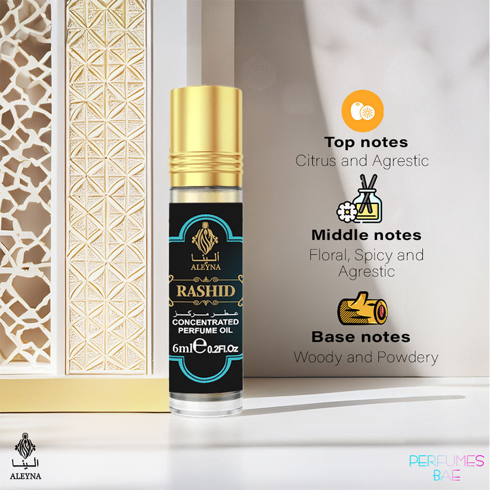 RASHID Attar Roll-On Perfume 6ml