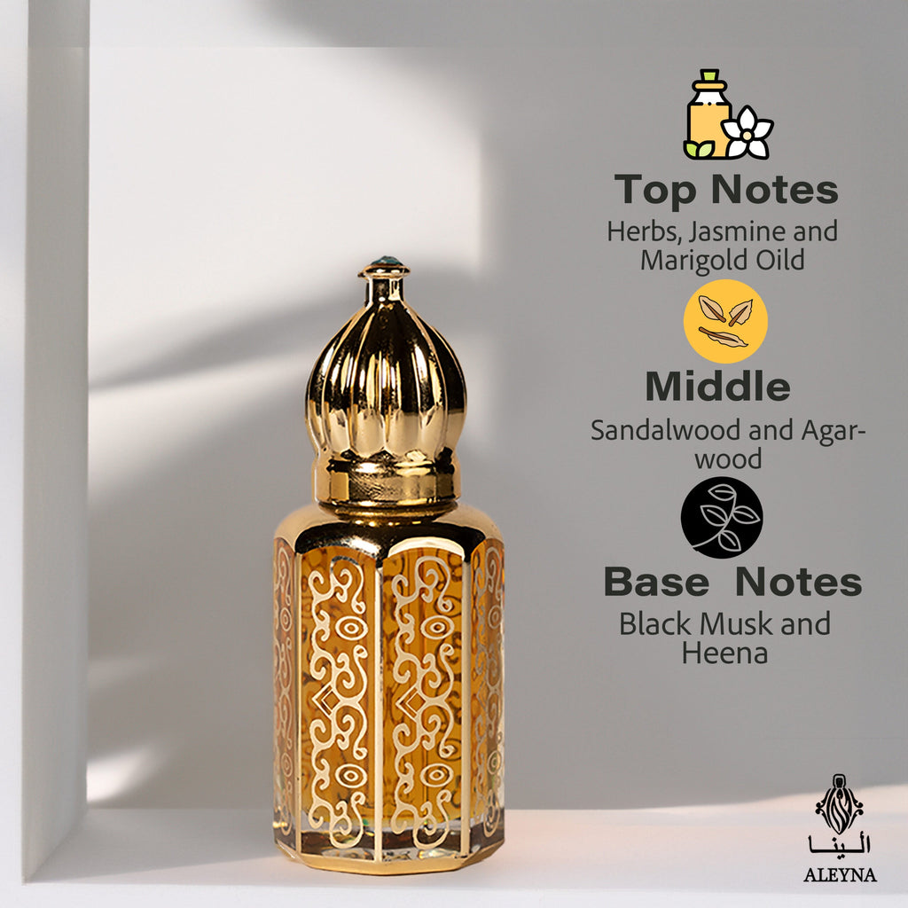 Ruh Musk Attar Oil 12ml ALEYNA